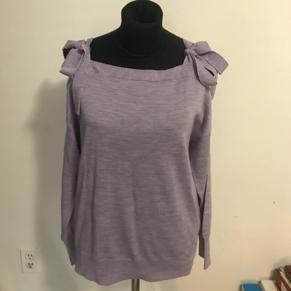 J. Crew Tops - J Crew off the shoulder long sleeve